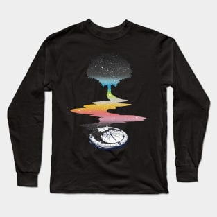 Queer Tree LGBT Gay Pride Flag Long Sleeve T-Shirt